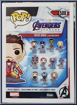 Iron Man (I am Iron Man) (Glows in the Dark) from Avengers - Avengers Endgame Pop! manufactured by Funko [Back]