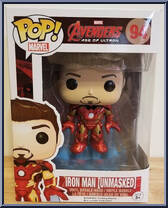 Iron Man (Unmasked) (Mark 43) from Avengers - Avengers Age of Ultron Pop! manufactured by Funko [Front]