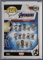 Rescue from Avengers - Avengers Endgame Pop! manufactured by Funko [Back]