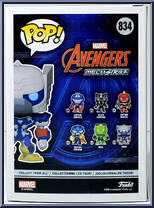 Thor from Avengers - Avengers MechStrike Pop! manufactured by Funko [Back]