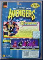 Mighty Thor from Avengers - Collector Editions manufactured by Toy Biz [Back]