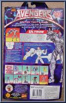 Ultron from Avengers - Basic Series manufactured by Toy Biz [Back]