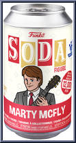 Marty McFly (Guitar / Diamond Glitter) (Chase) from Back to the Future - Soda manufactured by Funko [Front]