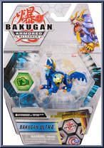 Aquos Aurelus Hydorous x Trhyno from Bakugan - Armored Alliance - Ultra manufactured by Spinmaster [Front]