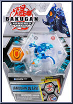 Aquos Eenoch from Bakugan - Armored Alliance - Ultra manufactured by Spinmaster [Front]