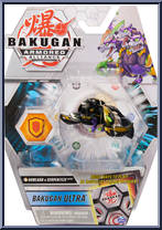 Darkus Aurelus Howlkor x Serpenteze from Bakugan - Armored Alliance - Ultra manufactured by Spinmaster [Front]