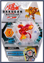 Pyrus Batrix from Bakugan - Armored Alliance - Ultra manufactured by Spinmaster [Front]