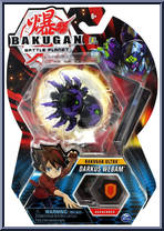 Darkus Webam from Bakugan - Battle Planet - Ultra manufactured by Spinmaster [Front]