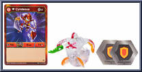 Diamond Cyndeous from Bakugan - Battle Planet - Core manufactured by Spinmaster [Loose]