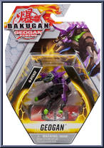 Darkus Hyenix from Bakugan - Geogan Rising - Geogan manufactured by Spinmaster [Front]