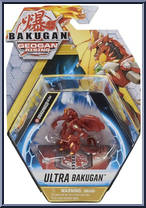 Pyrus Dragonoid from Bakugan - Geogan Rising - Ultra manufactured by Spinmaster [Front]