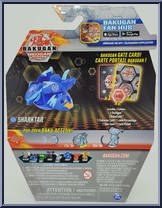 Aquos Sharktar from Bakugan - Geogan Rising - Core manufactured by Spinmaster [Back]