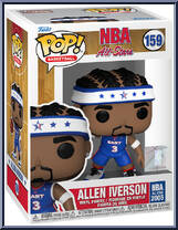 Allen Iverson (2005 All Star Uniform) from Basketball - NBA All-Stars Pop! manufactured by Funko [Front]