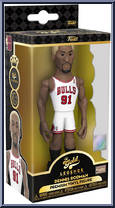 Dennis Rodman (Bulls) (Blonde Hair) from Basketball - Vinyl Gold - 5" Scale manufactured by Funko [Front]