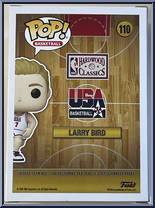 Larry Bird (US Dream Team) from Basketball - Pop! Vinyl Figures manufactured by Funko [Back]