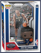 Zion Williamson from Basketball - Pop! Trading Cards manufactured by Funko [Front]