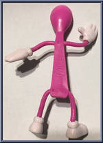 Pinkie from Baskin-Robbins - Bendables manufactured by Baskin-Robbins [Loose]