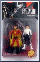 Robin & Damian from Batman and Son - Basic Series manufactured by DC Direct [Front]