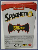 Batman (Spaghettios) from Batman - Animated Series - Exclusives manufactured by Mattel [Back]