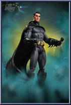 Batman (Infected) from Batman - Arkham City - Series 1 manufactured by DC Direct [Loose]