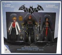 Dr. Harleen Quinzel / Electrocutioner / Lady Shiva Action Figure