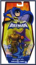 Gold Metal Men from Batman Brave & The Bold - Basic Series manufactured by Mattel [Front]