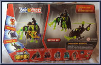 Jungle Recon Batcopter (with Batman) from Batman Brave & The Bold - Total Armor - Vehicles manufactured by Mattel [Back]