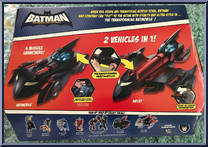 Transforming Batmobile from Batman Brave & The Bold - Vehicles manufactured by Mattel [Back]