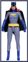 Batgirl (Black-Grey) from Batman - Classic TV Series - Batman 66 Comic manufactured by McFarlane [Loose]