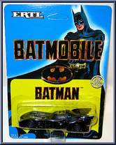 Batmobile from Batman - 1/64 Scale manufactured by ERTL [Front]