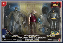 Clayface / Ventriloquist and Scarface / Zipline Batman (Triple Pack) Action Figure