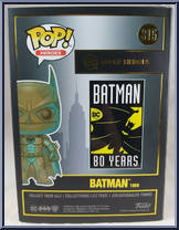 Batman (1989) (Patina) from Batman - Batman 80 Years Pop! manufactured by Funko [Back]