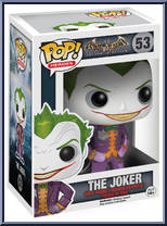 Joker from Batman - Batman Arkham Asylum Pop! manufactured by Funko [Front]