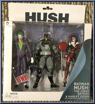 Hush (Joker, Stealth Batman, Harley Quinn) from Batman - Hush - Sets manufactured by DC Direct [Front]