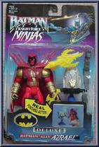 Azrael from Batman - Knight Force Ninjas - Basic Series manufactured by Kenner [Front]