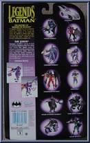 Joker from Batman - Legends of - Series 1 manufactured by Kenner [Back]