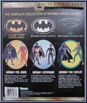 Batman vs. Joker from Batman - Movie Collection - Basic Series manufactured by Kenner [Back]