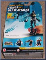 Batman (Power Slinger) from Batman - Power Attack - Deluxe manufactured by Mattel [Back]