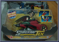 Robin & Moto-Hawk from Batman - Shadow-Tek - Vehicles manufactured by Mattel [Front]