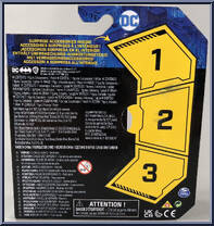 Joker (Black Suit / Green Belt) from Batman - Basic Series manufactured by Spinmaster [Back]
