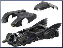 Batmobile (1989) from Batman - Super Cyborg manufactured by Super7 [Loose]