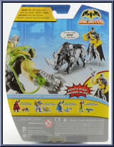 Batman & Axe Rhino from Batman Unlimited - 2015 Series manufactured by Mattel [Back]