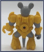Brain Mouse from Battle Beasts - Laser Beasts manufactured by Hasbro [Loose]