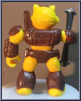 Ferocius Tiger from Battle Beasts - Series 1 manufactured by Hasbro [Loose]
