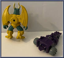 Skull Grotess from Battle Beasts - Laser Beasts - Japan manufactured by Hasbro [Loose]