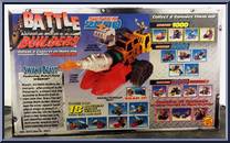 Swamp Beast Featuring Rebel Hero Wrench from Battle Builders - System 2000 manufactured by Toy Biz [Back]