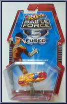 Chopper (Red Wheels) from Battle Force 5 - Fused manufactured by Mattel [Front]