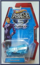 Reverb (Blue) from Battle Force 5 - Fused manufactured by Mattel [Front]