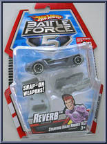Reverb from Battle Force 5 - Snap-On Weapons manufactured by Mattel [Front]