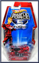 Saber from Battle Force 5 - Fused manufactured by Mattel [Front]